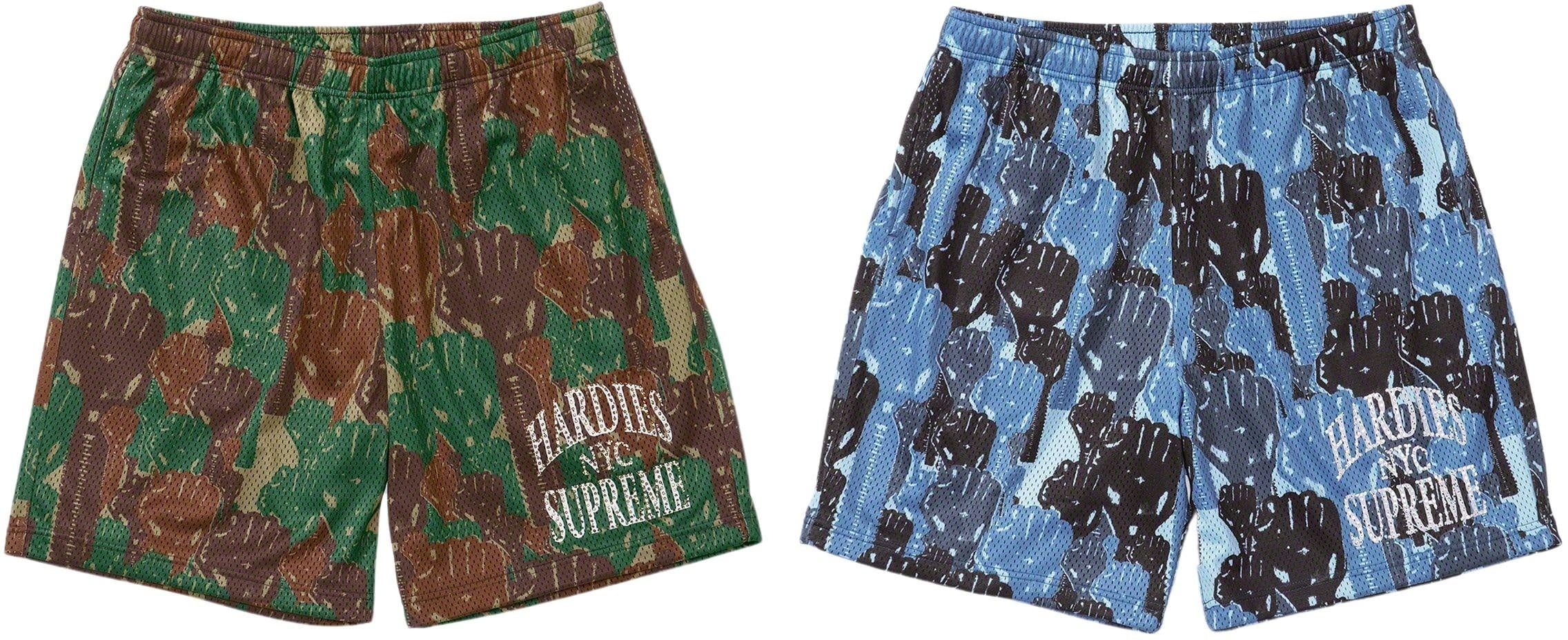 Supreme/Hardies Camo Basketball Short